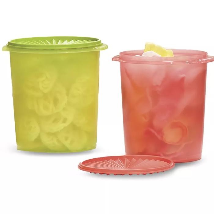 Tupperware flower canister toples kerupuk
