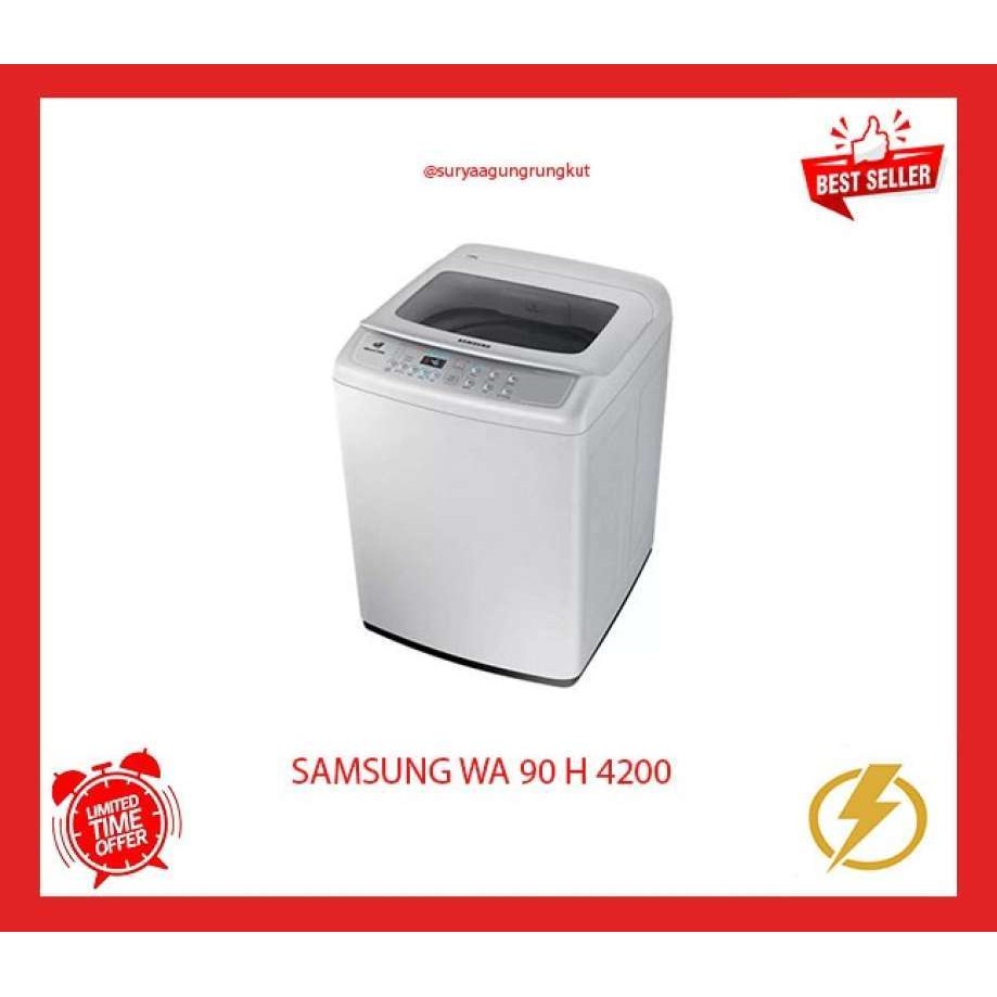 MESIN CUCI 1 TABUNG SAMSUNG 9KG WA - 90H4200
