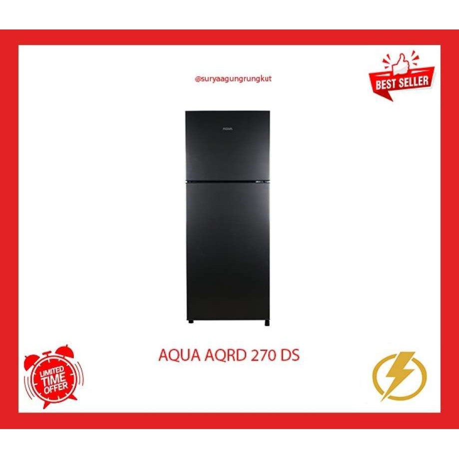 KULKAS AQUA 2 PINTU - AQR 270 DS