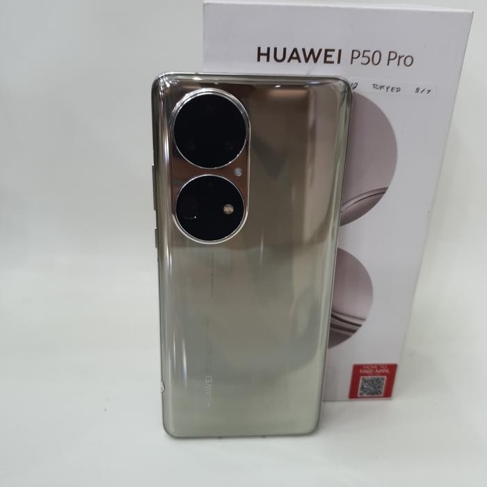 huawei P50 Pro 8/256GB fullset mulus second