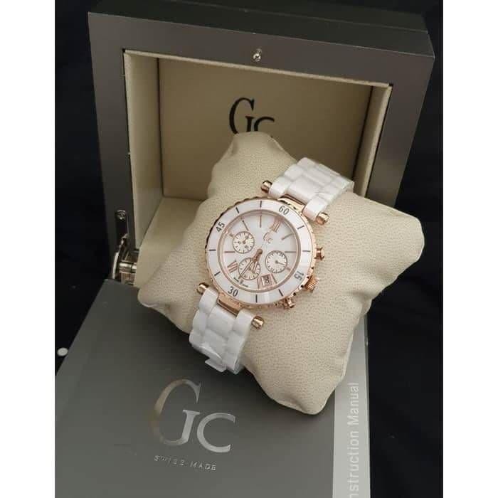 Jam Tangan Wanita GuessCollection GC43001M Ceramic BNIB
