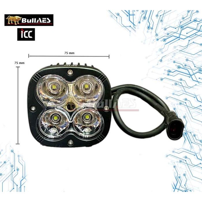 Lampu Tembak 4 Mata 40 Watt Mb4 I Cree Work Light 4 Mata I Cwl Aes2321