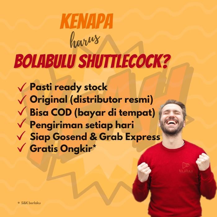 Shuttlecock Saxon Pro Hitam Seri Terbaik Saxon - 78 #Gratisongkir