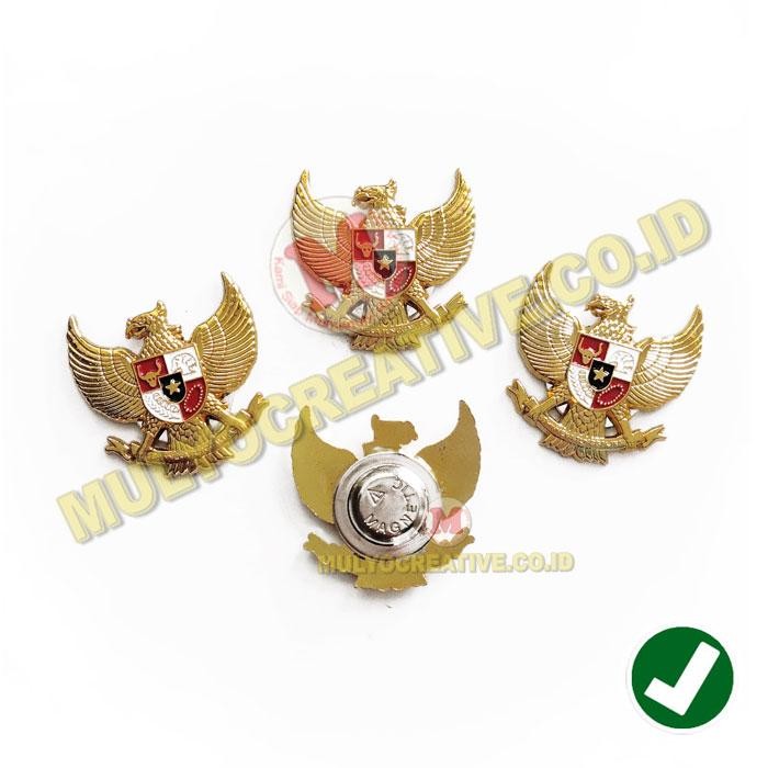 

Pin Burung Garuda 3 Cm - Lencana Magnet Burung Garuda Paskibra PREMIUM