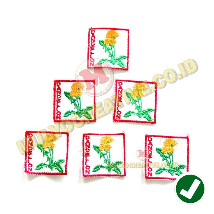 

Bordir Tanda Regu Pramuka - Bordir Regu Bunga Dandelion Murah PREMIUM