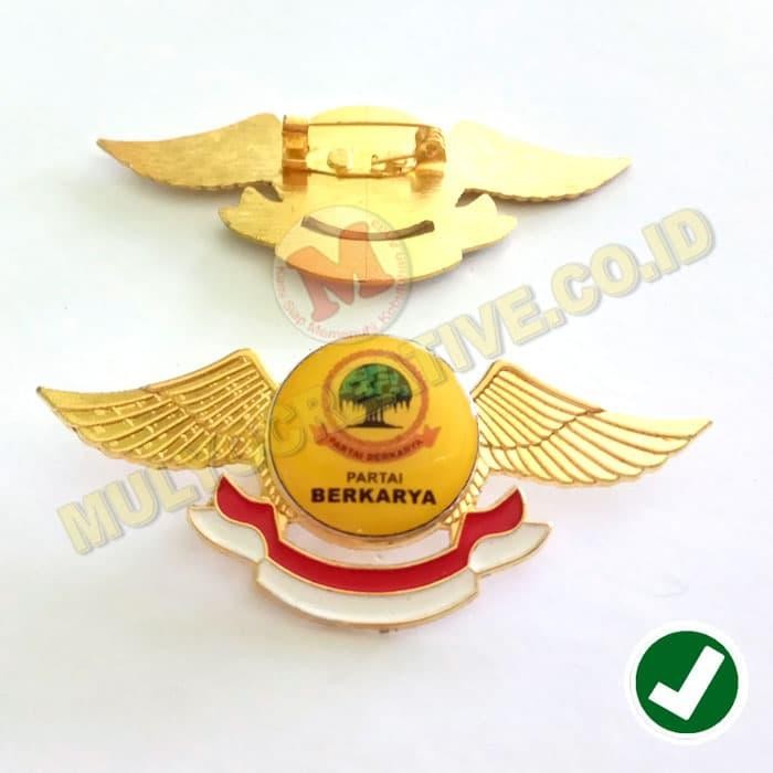 

Wing Berkarya - Partai Berkarya - Lencana Pin Partai Berkarya PREMIUM
