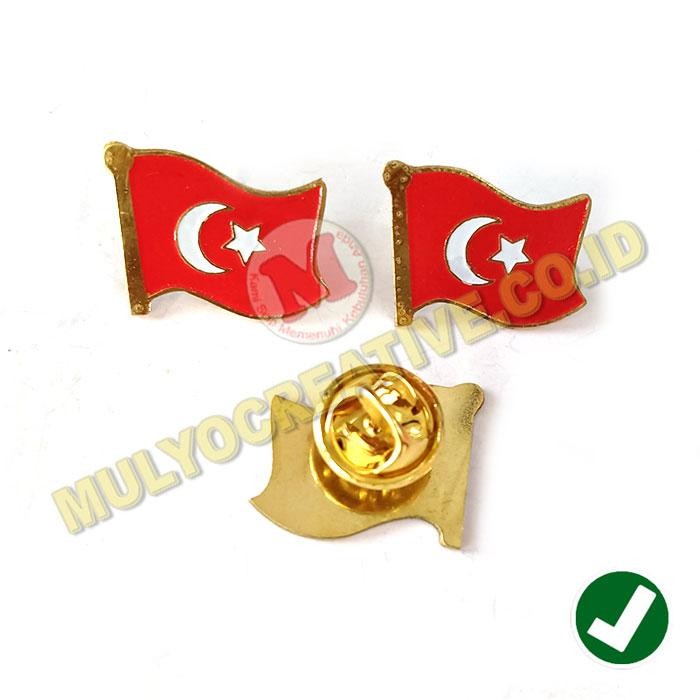 

Pin Bendera Negara Turki Pin Bros Bendera Turki Flag Pin Turki Murah PREMIUM