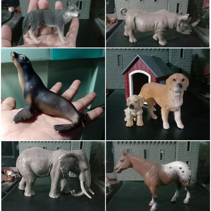 miniatur binatang Schleich