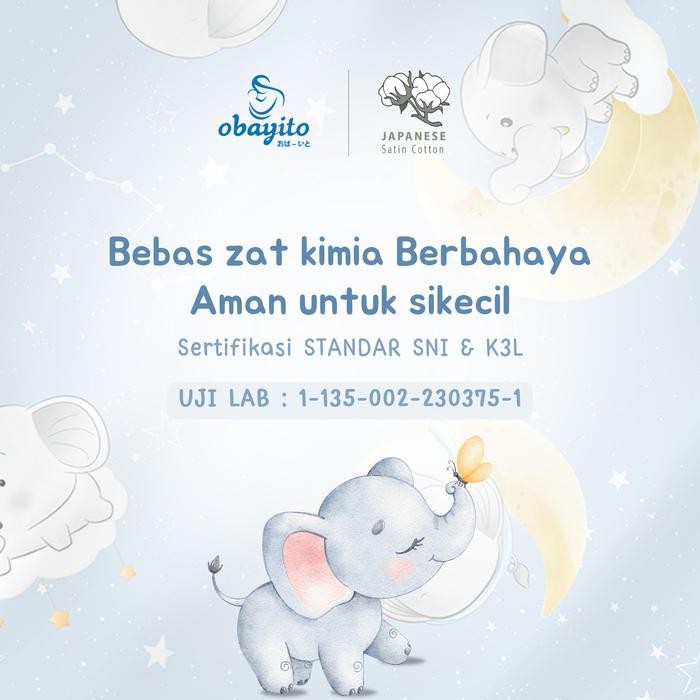 Obayito Gendongan Sling Bayi - Gendongan Bayi Samping