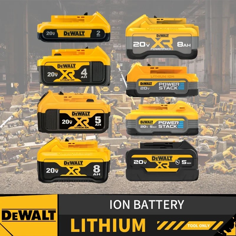 DEWALT DCB203 Lithium Ion Battery Pack 20V For DEWALT Cordless Power Tools 2.0AH