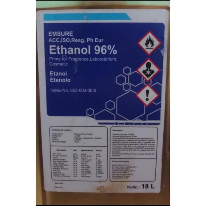[Allthebest] ETHANOL EMSURE 96% CAMPURAN UNTUK PARFUM SPRAY ( BEST QUALITY )