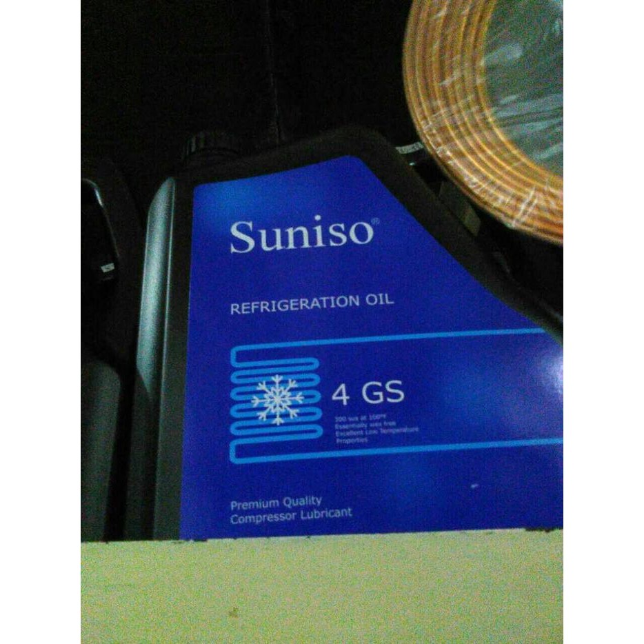 Terlaris SUNISO 4gs , 3gs , 5gs galon . Oli compresor pendingin / ac / kulkas SALE