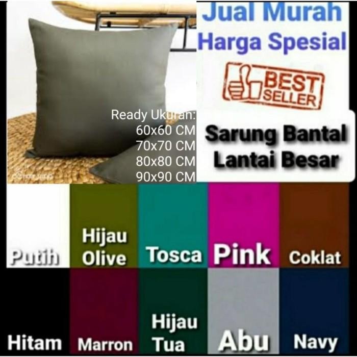 TER Sarung Bantal Sofa los Besar Jumbo Ready Ukuran 60x60,