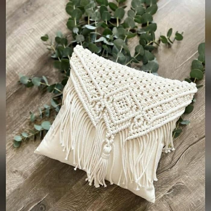 Sarung Bantal Sofa 40x40 / Sarung Bantal / Sarung Bantal Macrame