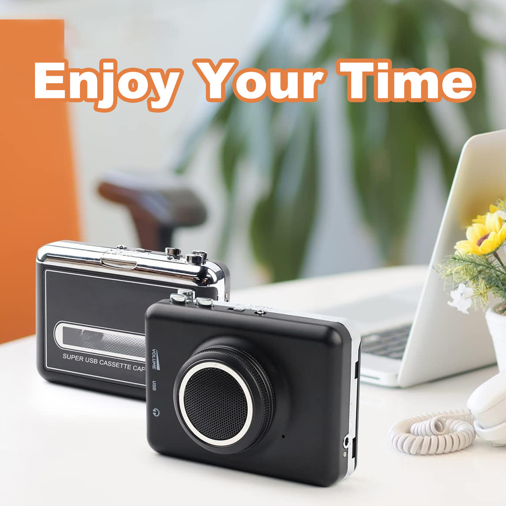 Cassette Player Walkman Cassette Player Portable Speaker Multiple Power Supply Methods Digitizes