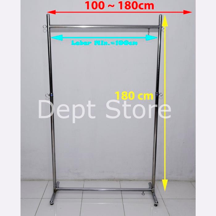 HANGER GANTUNGAN BAJU MODEL GAWANGAN / GAWANG GAMIS TARIK TENGAH