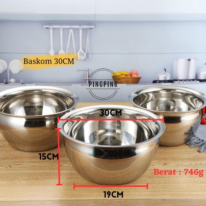 Baskom Minyak + Saringan Minyak stainless steel