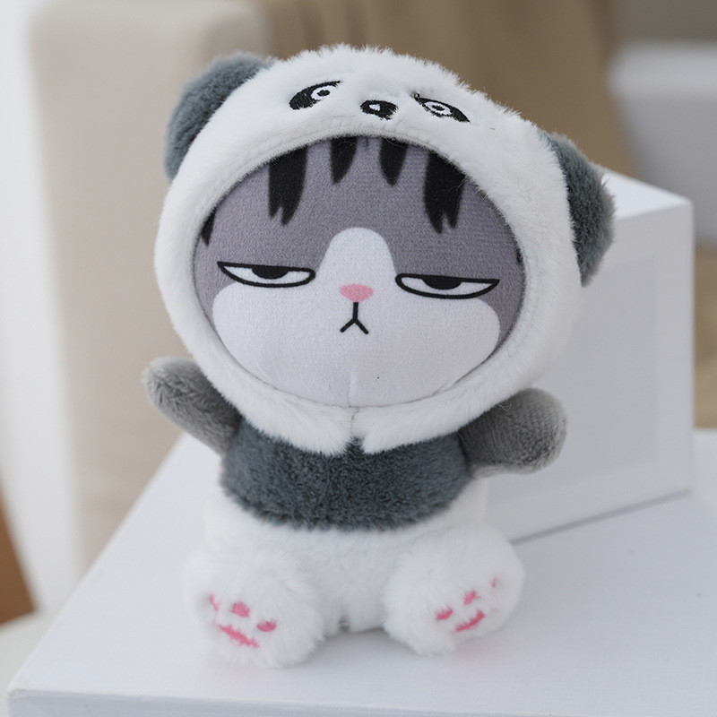 Wholesale 20pcs/lot 12cm cute My Emperor Bazaar plush TOys Kerying animal cat stuffed dolls pendant