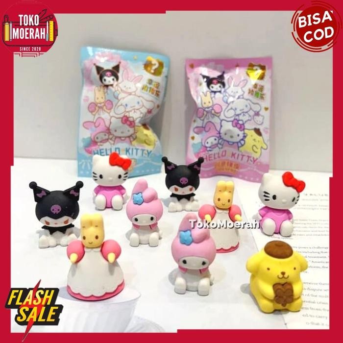 

PENGHAPUS SANRIO MISTERI 1 BOX 32 pcs PENGHAPUS LUCU SANRIO MYSTERY