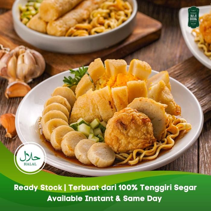 

Ready Pempek Mix Halal Tanpa Pengawet Tanpa Msg Gluten Free - Frozen