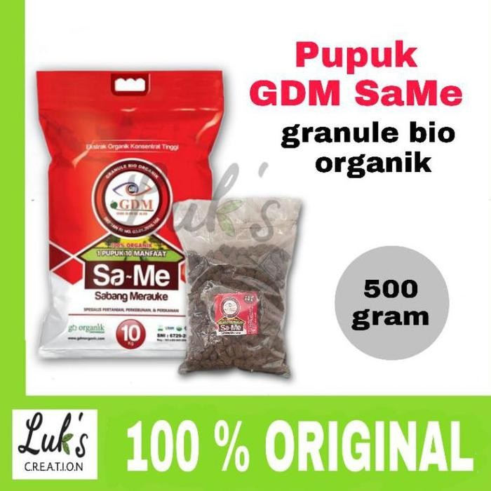 Pupuk GDM SAME granule pupuk padat organik segala jenis tanaman