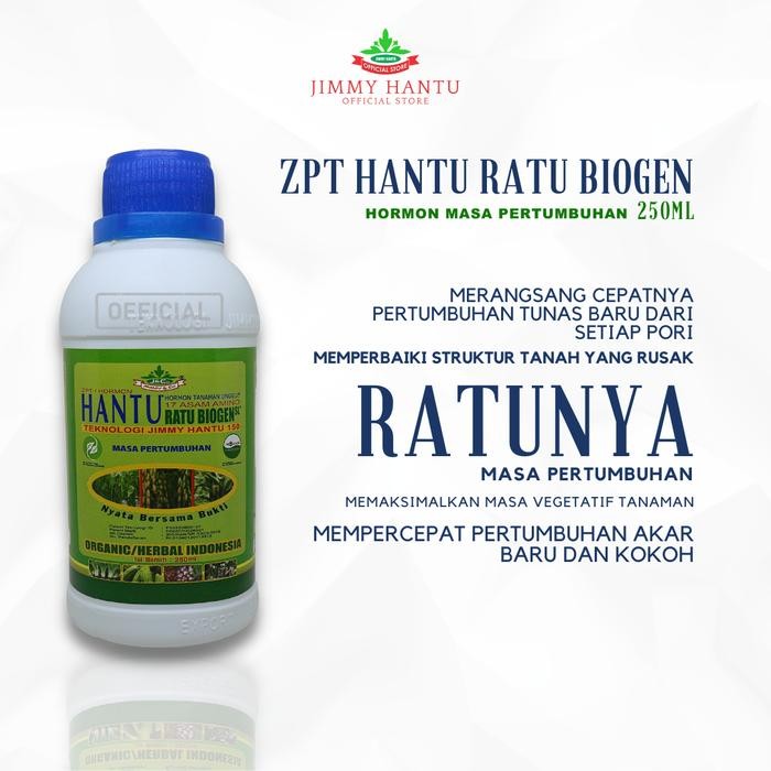 Pupuk Jimmy Hantu ZPT Pertumbuhan 250ml Tanaman Hias Anggrek Sayuran