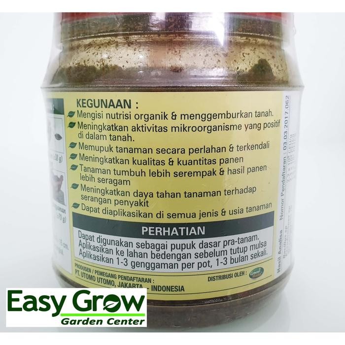 Pupuk Organik Slow Release Sroti G8 Untuk Segala Jenis Tanaman 480gr