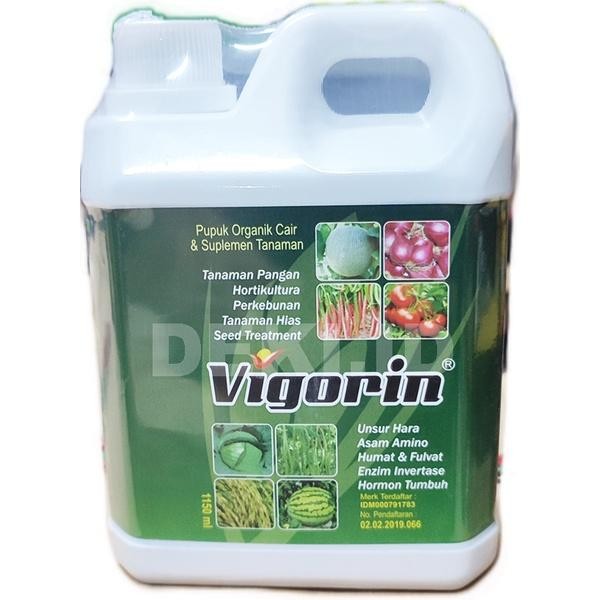 Vigorin 1 Liter Pupuk Asam Amino Fulvat Humat Tanaman Aminosan Organik Cair Nutrisi Anggur Buah