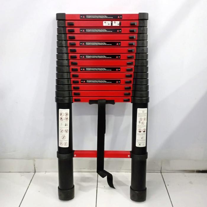 

Terlaris Atc Tangga Ladder Telescopic 5.4M (Merah Hitam)
