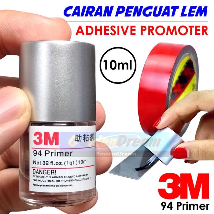 

] 3M Primer 94 Cairan Penguat Lem Adhesive Promoter Penambah Daya Rekat Lem Stiker Sticker Double