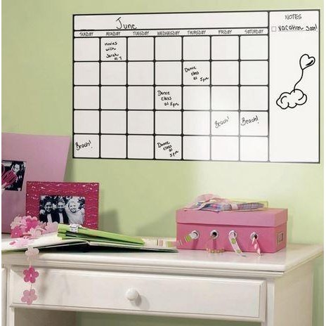 

2M Vinyl Whiteboard Papan Tulis Stiker Dinding Tempel free Spidol