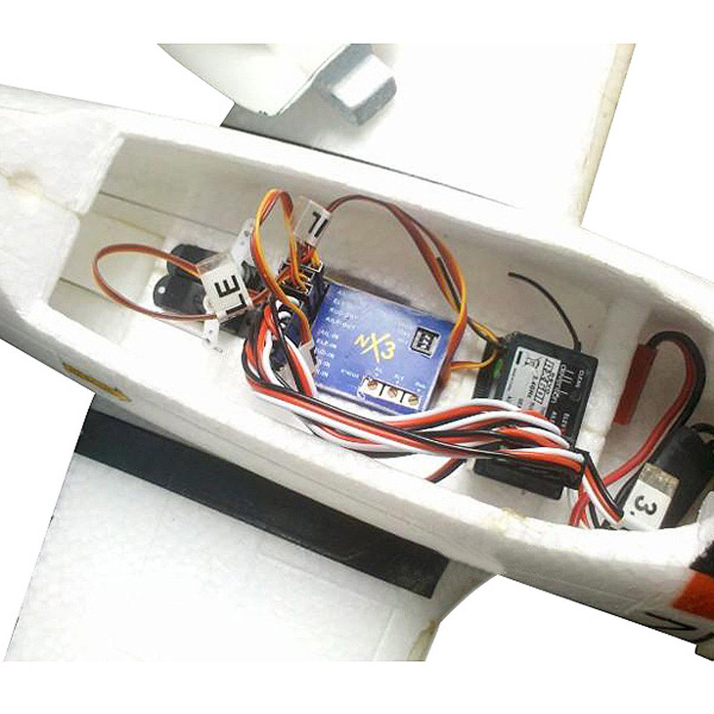 NX3 3D Fixed-wing 3 Axis Gyroscope Flight Controller Autobalance Stabilizer For Fixed-wing Aircraft 