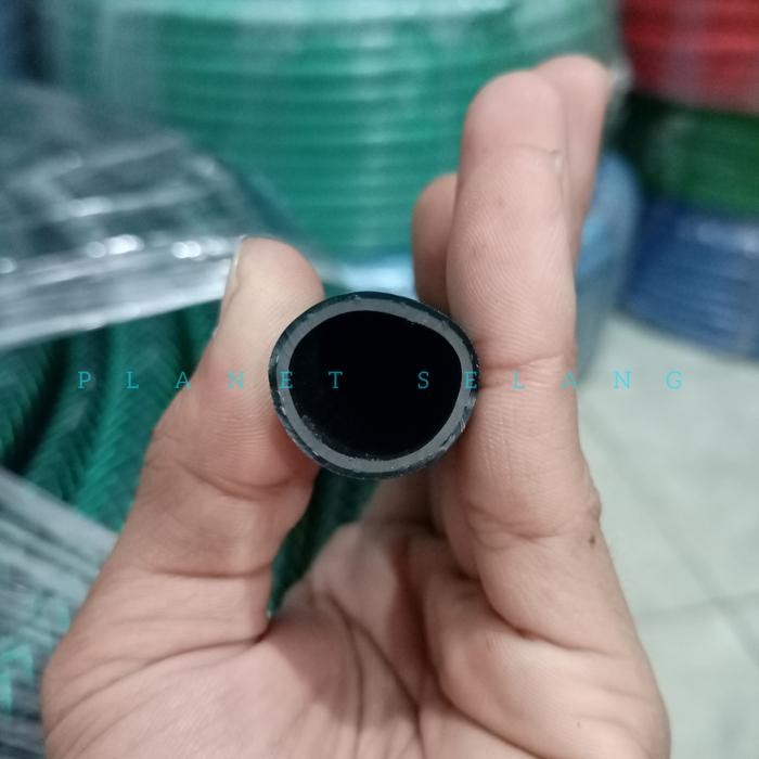 Baru Selang Air 3/4 Inch 2 Mm 50 M Anti Kempes Anti Lumut Serat Rapat Terlaris
