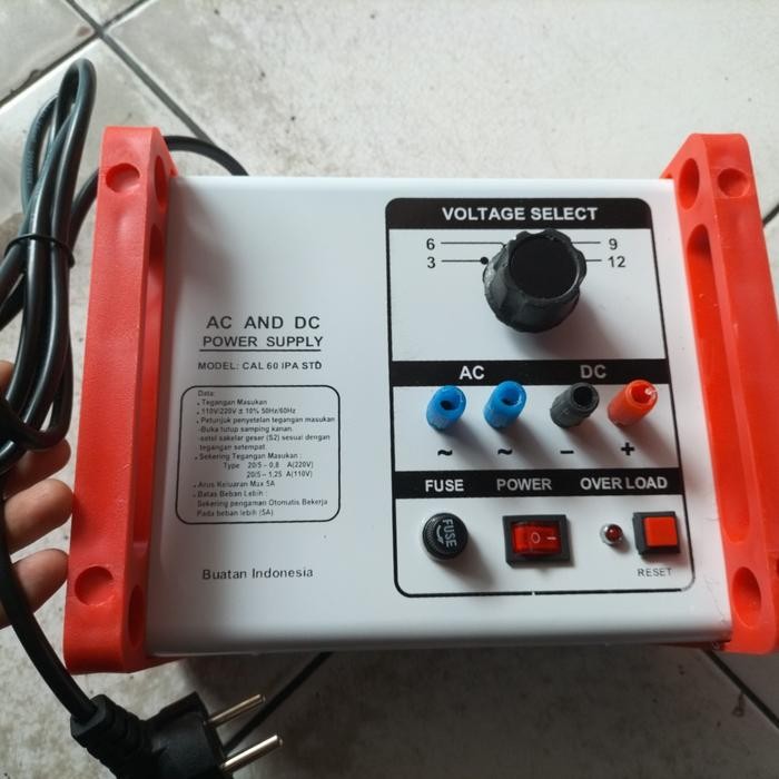 Catu Daya 5A / Power supply 5 amper