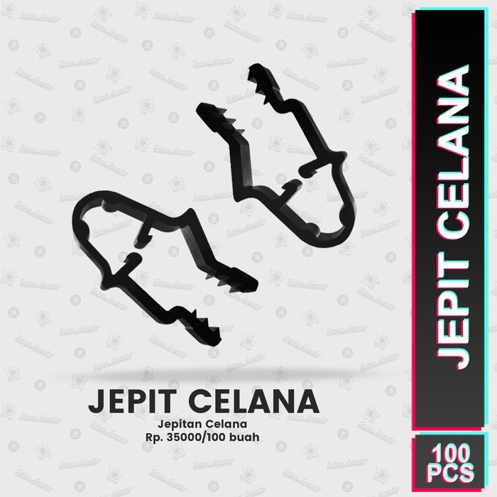 Penjepit Jepitan Jepit Celana isi 100 pcs