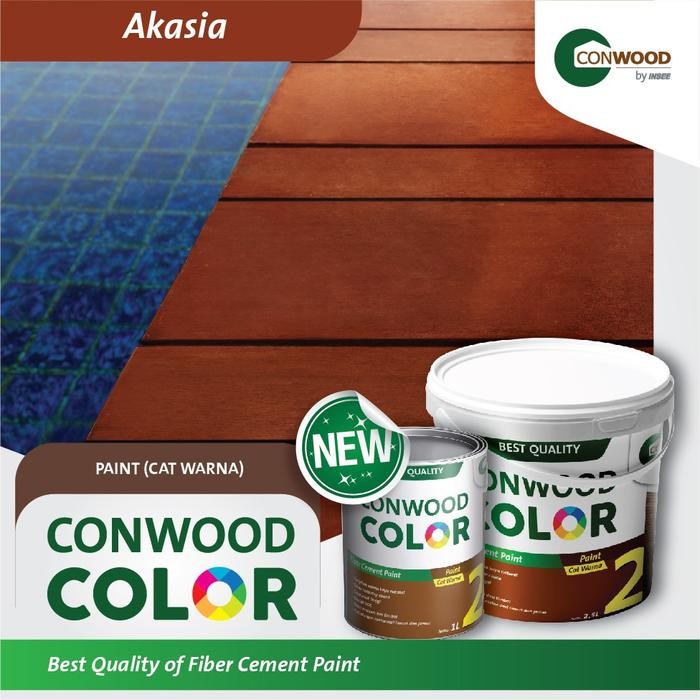 BEST SELLER Conwood Color Akasia / Cat warna Conwood