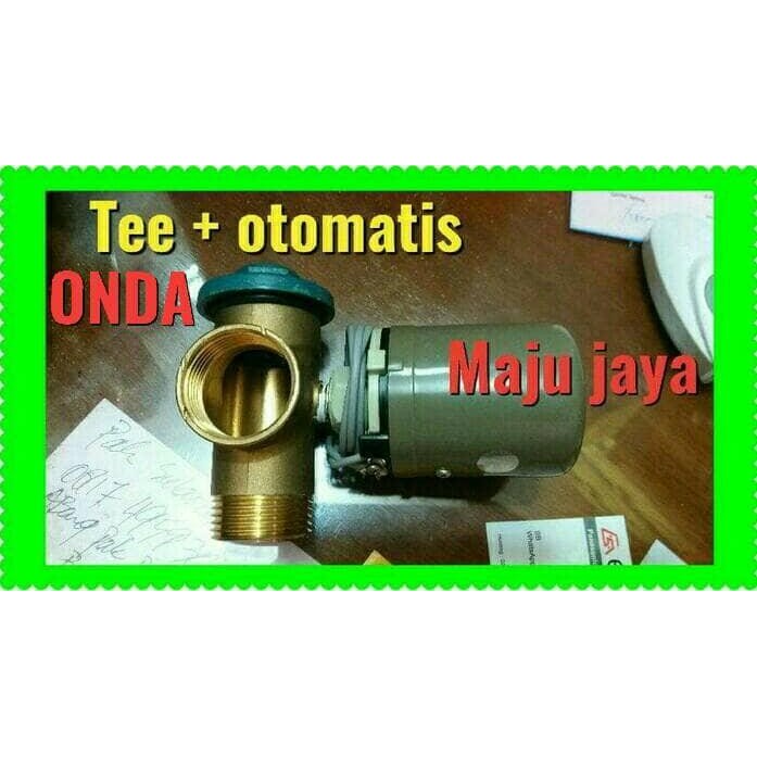 Tee Onda Otomatis Pompa Air Semi Jet Shimizu Ps 108 128 116 Sanyo 137 #Gratisongkir