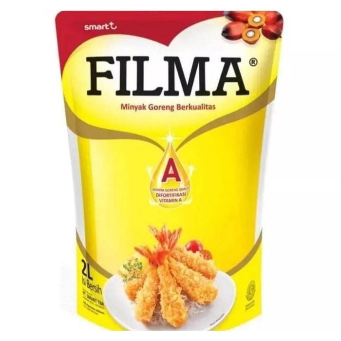 

1 pcs Filma 2 liter DS Minyak Goreng Filma 2 Liter 2000ML [best seller]