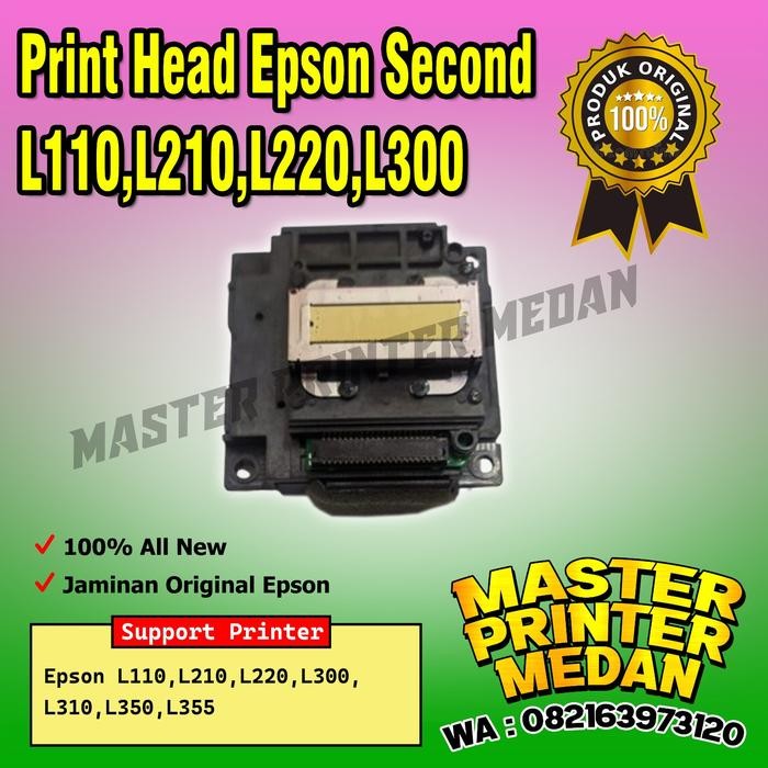 ><><><] Print Head Epson Bekas - Head Epson L110 L210 L220 L300 L310 L350 L355