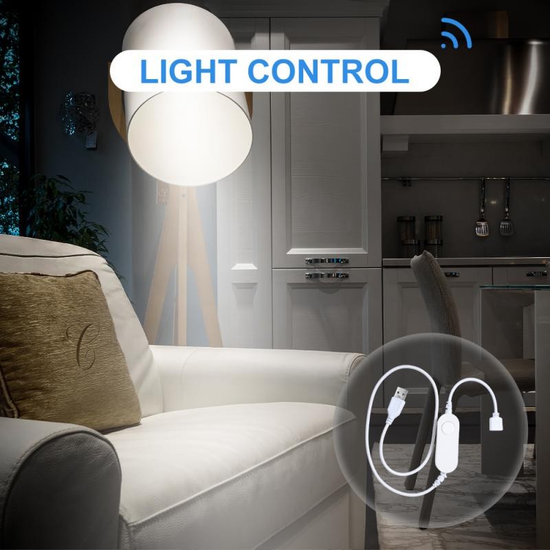 Led Strip Controller USB 5V DC12V-24V RGB RGBW Tuya Smart Dimmer Mini