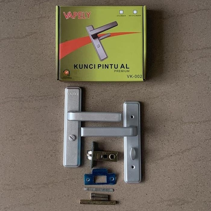 :::::::] KUNCI PINTU KAMAR MANDI ALUMUNIUM / HANDLE PINTU WC TEBAL ALUMUNIUM / KUNCI TOILET KAMAR