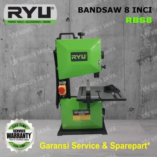 <<<<<] Band Saw RYU RBS 8 Gergaji Kayu Bandsaw RYU 8"