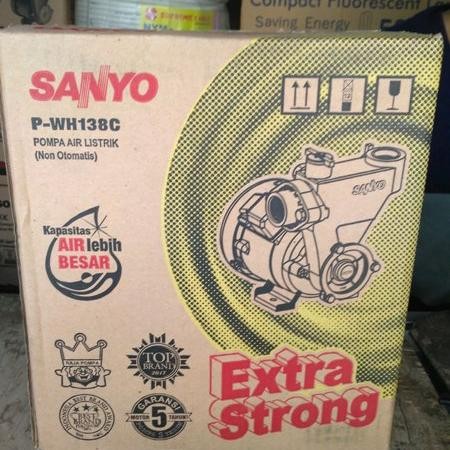 paling diminati] Pompa Air SANYO PWH 138C Non Auto PWH138C