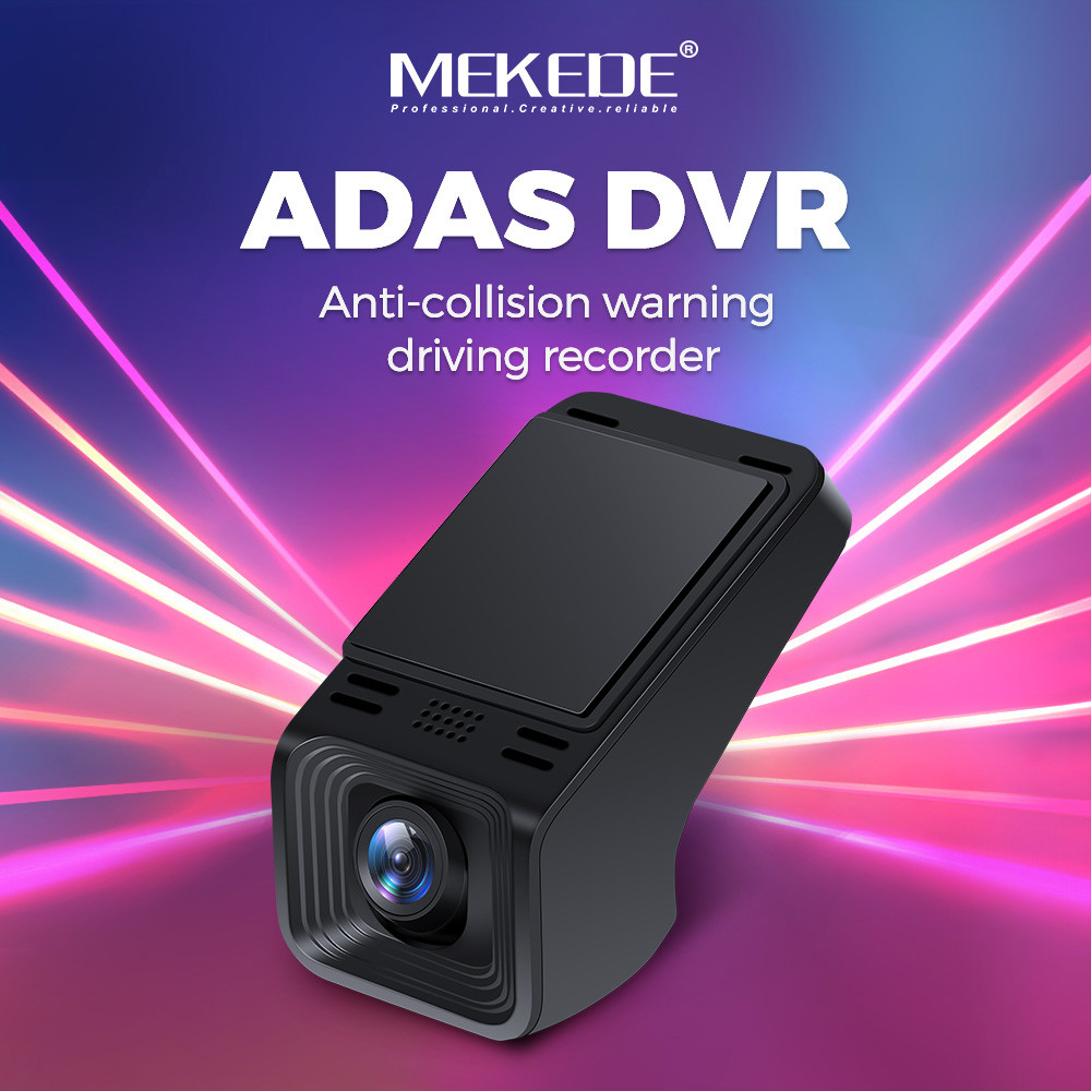 Mekede Car Dvr Dash Cam Full Hd 1080P Night Vision Cam Adas Car Dvr Adas Dashcam Video Usb For