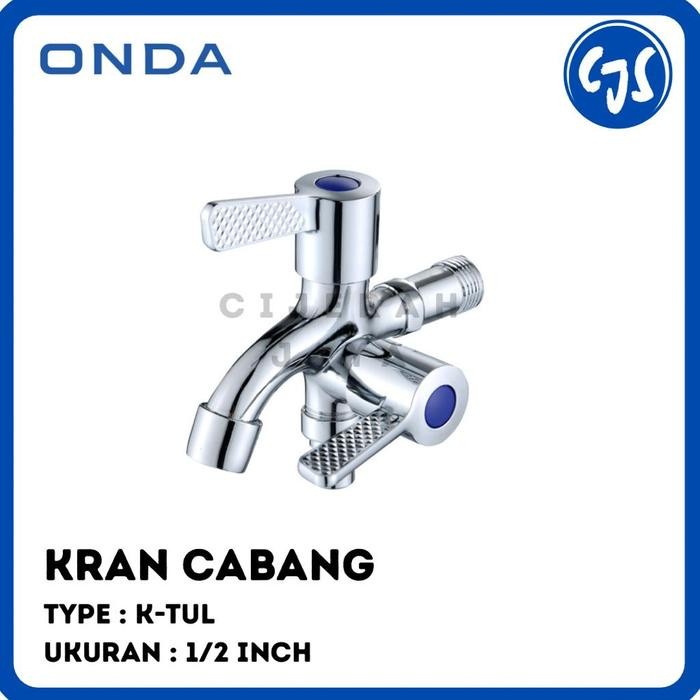 ,,,,,,,] KRAN CABANG SHOWER DOUBLE ONDA K - TUL / KRAN DOUBLE ONDA AIR DINGIN