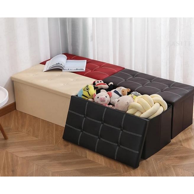 Sofa Laci Penyimpanan Sofa Box Storage / Box Penyimpanan Mainan / Sofa Box Minimalis Penyimpanan