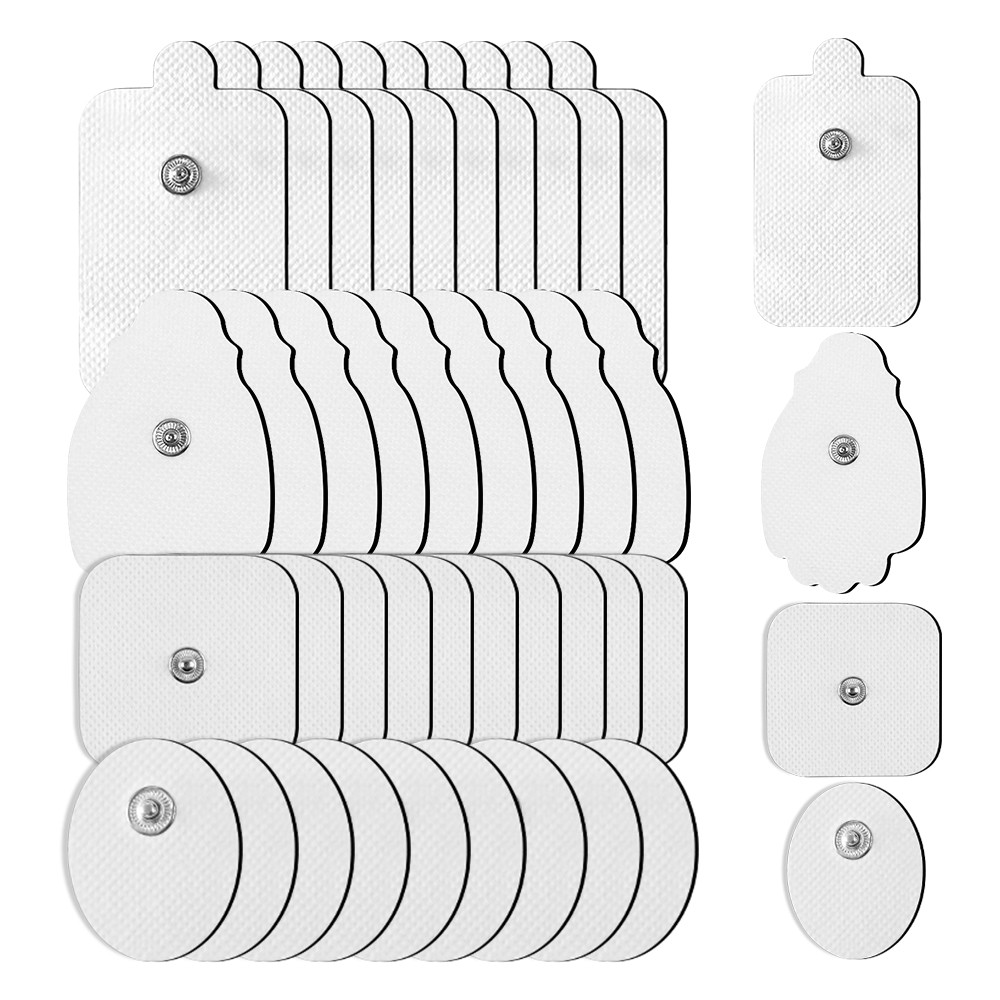 Tens Electrode Pads Muscle Stimulator Electrode Pads Universal 3.5mm Snap-on TENS Electrode Pads EMS
