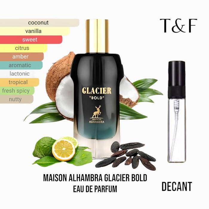 [Allthebest] Parfum Decant Lattafa Maison Alhambra Glacier Bold