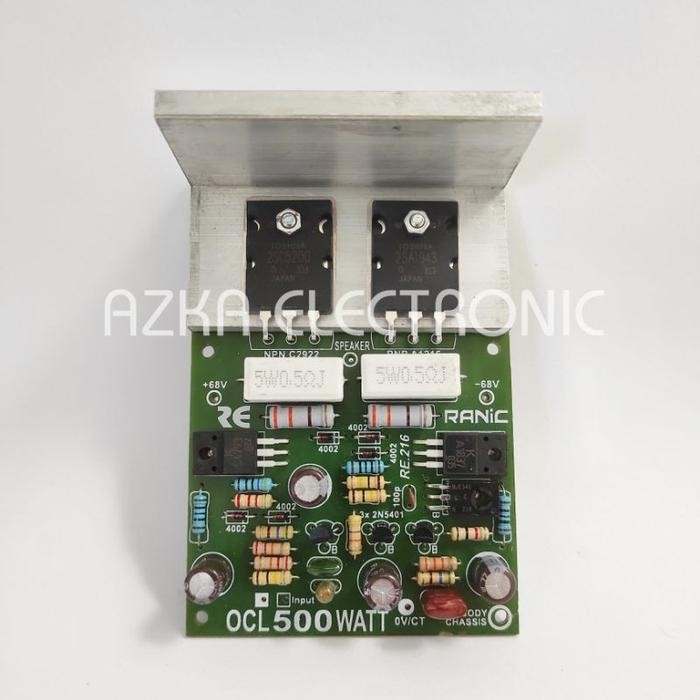 [Allthebest] Kit Power Amplifier SOCL Mono Plus TR Toshiba 500W