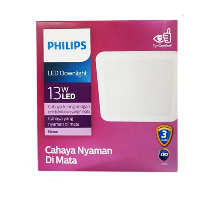 [Allthebest] Lampu Downlight Kotak Philips 13 Watt Meson 59465